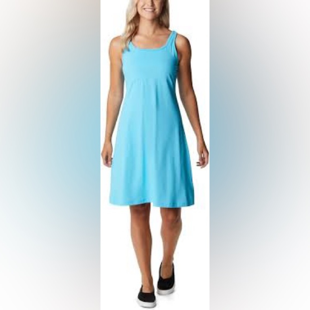 Columbia Sport Wear Company Athletic Tank Top Dress w/Empire Waist Size Large